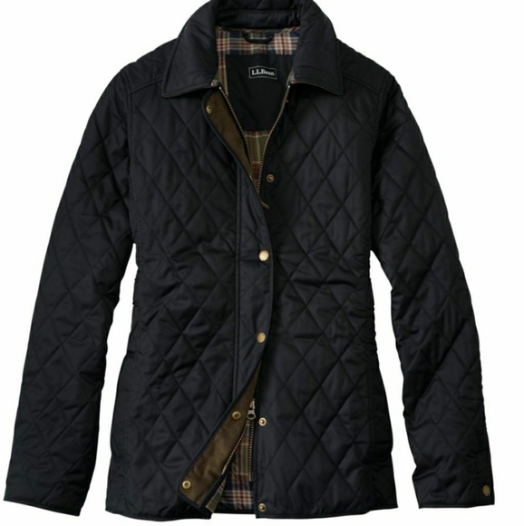 🚨 SOLD 🚨 LL Bean Quilted Riding Jacket - Picture 1 of 8